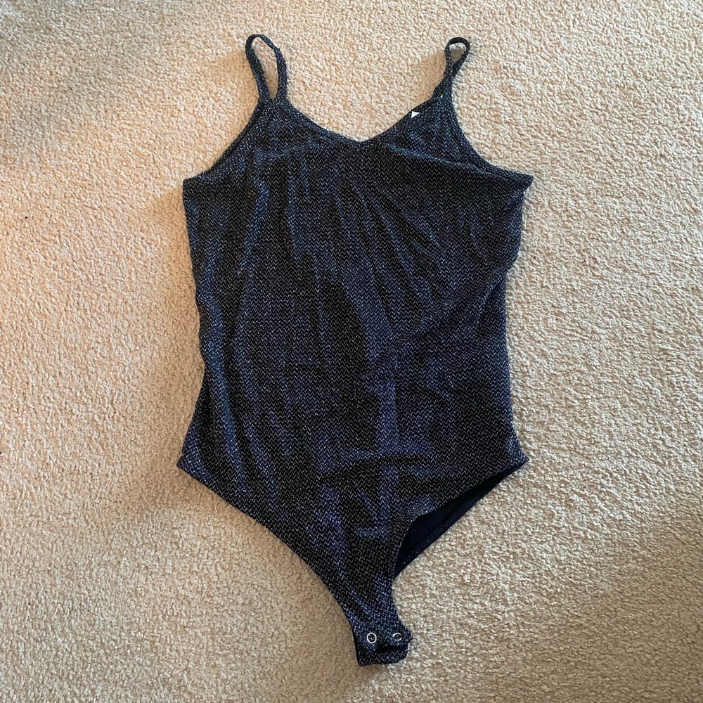 Glittery leotard